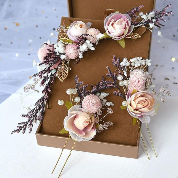 bridal dried flower headdress lace pearl hairpins fashion women headwear elegant hair jewelry wedding supplies accessories, Slivery;white
bridal dried flower headdress lace pearl hairpins fashion women headwear elegant hair jewelry wedding supplies accessories, Slivery;white