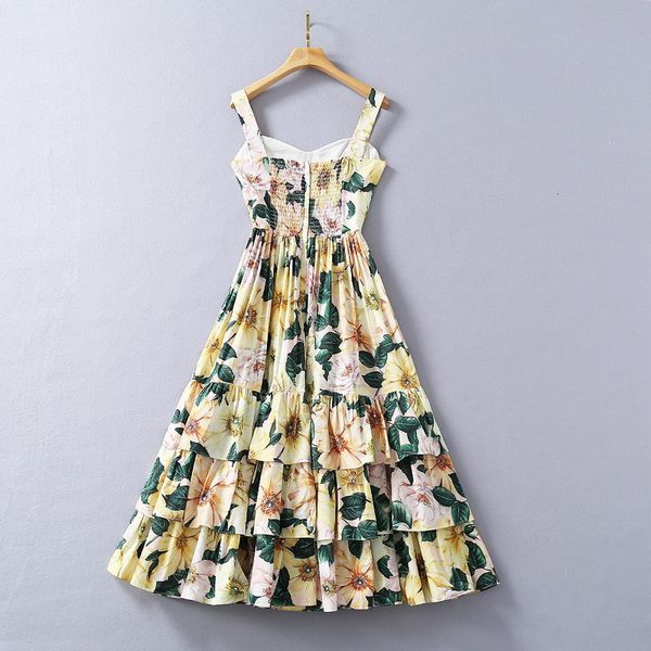 summer style runway floral fashion sheer impression cotton elegant strapped spaghetti robe women party dress, Black;gray
summer style runway floral fashion sheer impression cotton elegant strapped spaghetti robe women party dress, Black;gray