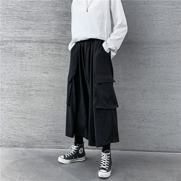 women's pants & capris 2021 autumn winter women big pockets loose oversize straight streetwear dark trousers femme gothic owen japan st, Black;white
women's pants & capris 2021 autumn winter women big pockets loose oversize straight streetwear dark trousers femme gothic owen japan st, Black;white