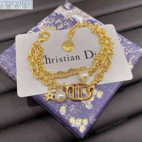 luxury jewelry designers bracelet d double family gold layer cd letter women's 21 year dijia net red pearl, Golden;silver
luxury jewelry designers bracelet d double family gold layer cd letter women's 21 year dijia net red pearl, Golden;silver