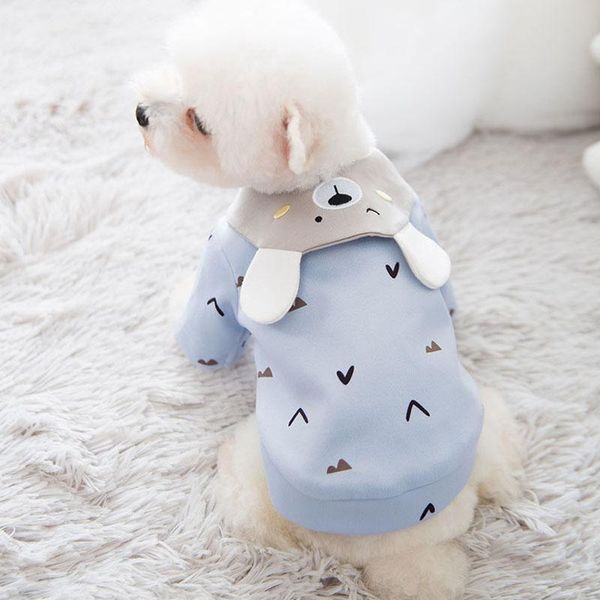 dog apparel cute blue shirt hoodies embroidered bear pattern warm coat hoody small dogs cat clothes big lapel sweatshirt outfit
dog apparel cute blue shirt hoodies embroidered bear pattern warm coat hoody small dogs cat clothes big lapel sweatshirt outfit