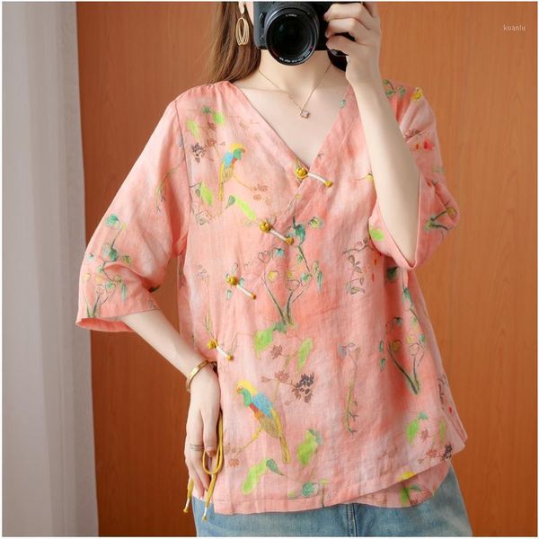 retro printed v-neck diagonal cotton linen buckle blouse women chinese style literature and art loose sleeve shirt women's blouses & sh, White
retro printed v-neck diagonal cotton linen buckle blouse women chinese style literature and art loose sleeve shirt women's blouses & sh, White