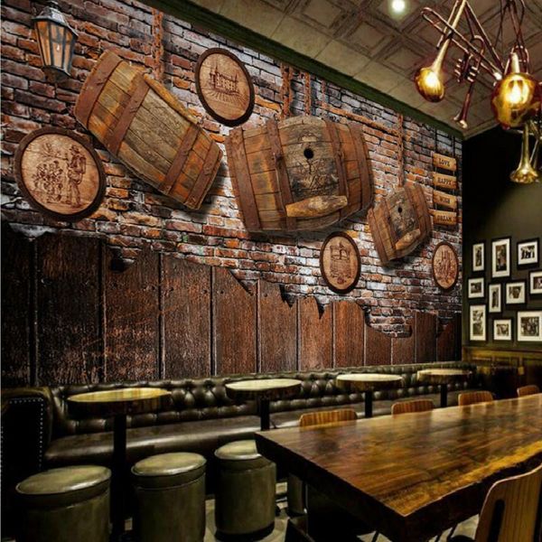 wallpapers dropship custom 3d mural wallpaper retro vintage wine wood bar ktv industrial style background wall painting decoration
wallpapers dropship custom 3d mural wallpaper retro vintage wine wood bar ktv industrial style background wall painting decoration