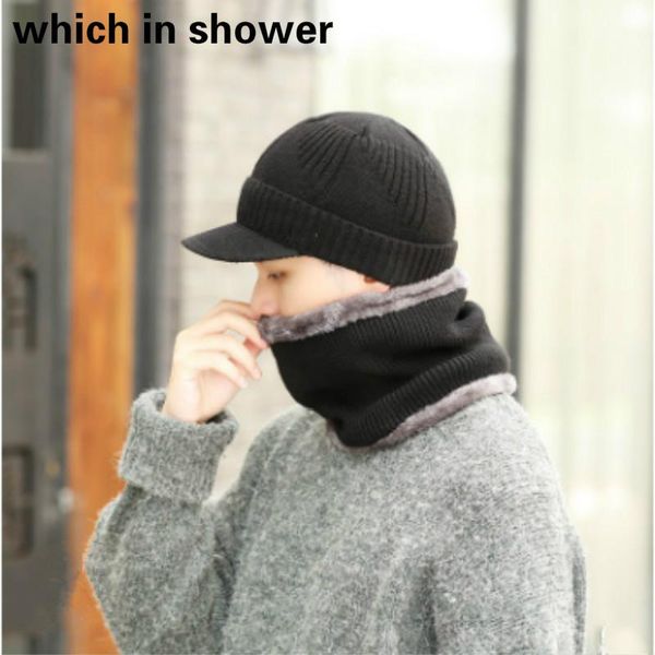 hats, scarves & gloves sets casual plus velvet snapback winter hat scarf set for men outdoor thickened warm knitted cap with neck warmer mal, Blue;gray
hats, scarves & gloves sets casual plus velvet snapback winter hat scarf set for men outdoor thickened warm knitted cap with neck warmer mal, Blue;gray