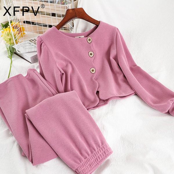 women's two piece pants xfpv women round neck knitted cardigan high waist elasticity long set fashion autumn winter 2021 11d2312, White
women's two piece pants xfpv women round neck knitted cardigan high waist elasticity long set fashion autumn winter 2021 11d2312, White