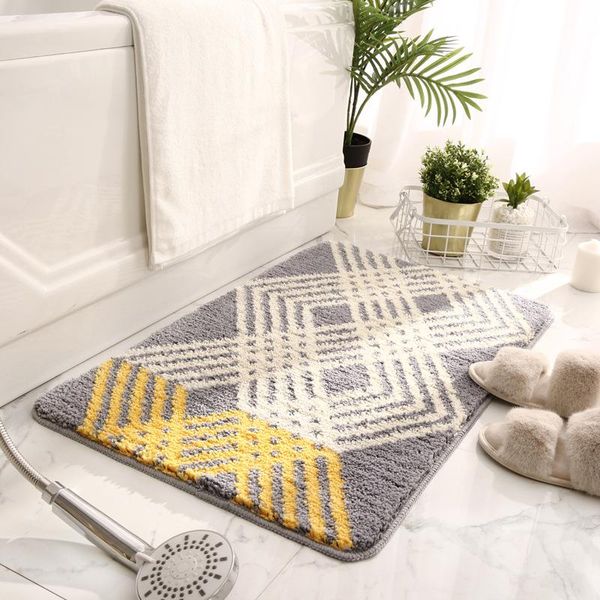 japanese and korean style bathroom non-slip floor mats home bedroom door absorbent carpets
japanese and korean style bathroom non-slip floor mats home bedroom door absorbent carpets