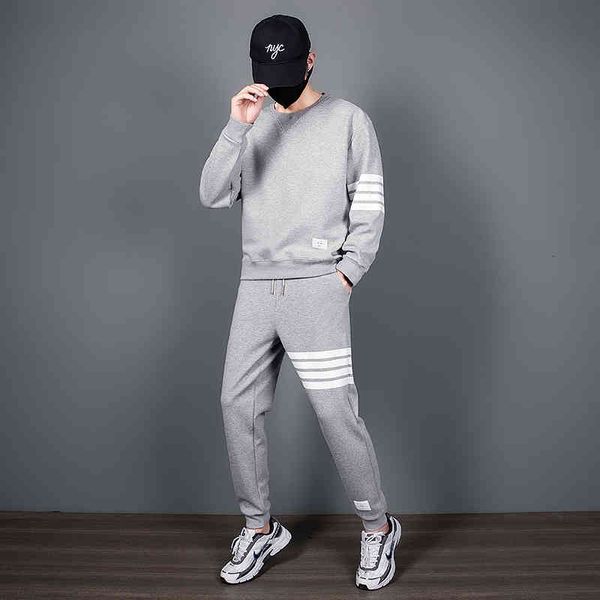 men's tracksuits ensemble of autumn and winter clothes, sweatpants with two-piece design, plus size clothing, korean fashion, giy0, Gray
men's tracksuits ensemble of autumn and winter clothes, sweatpants with two-piece design, plus size clothing, korean fashion, giy0, Gray