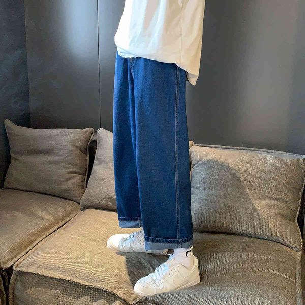 men's jeans new fashion trend straight pants wash solid color neutral loose casual elastic waist trousers size -5xl e3i7, Blue
men's jeans new fashion trend straight pants wash solid color neutral loose casual elastic waist trousers size -5xl e3i7, Blue