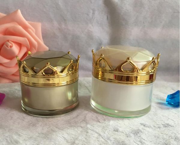 storage bottles & jars grade crown gold white cream 10g 15g 20g makeup containers for eyes lips face care gel lotion 100pcs sn1716
storage bottles & jars grade crown gold white cream 10g 15g 20g makeup containers for eyes lips face care gel lotion 100pcs sn1716