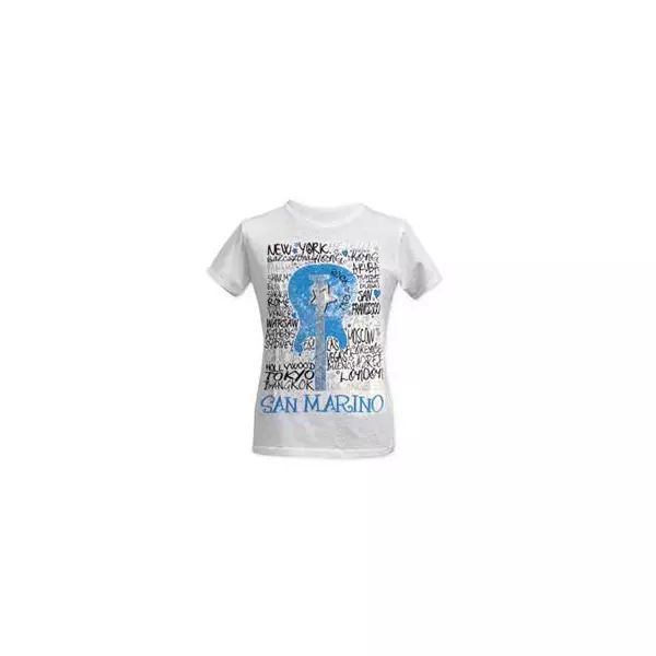 T-Shirt Lady NightLife 87 Rock San Marino, White;black
T-Shirt Lady NightLife 87 Rock San Marino, White;black