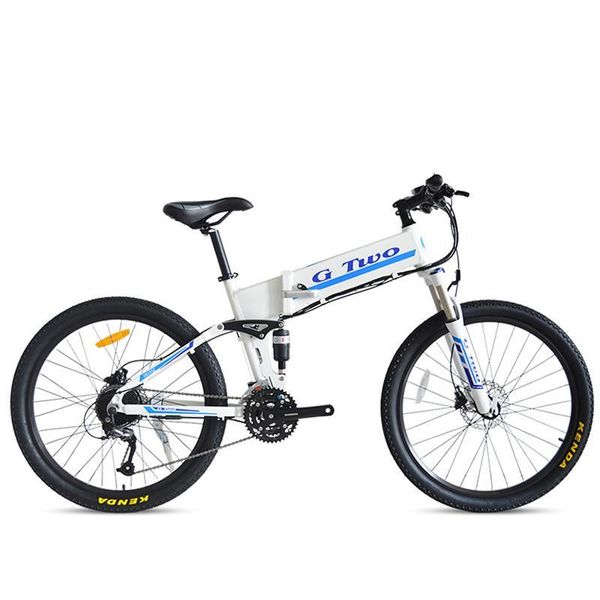 electric bicycle 26 inch mountain 350w 48v hidden lithium battery 21 speed folding scooter bikr with dual suspension, Silver;blue
electric bicycle 26 inch mountain 350w 48v hidden lithium battery 21 speed folding scooter bikr with dual suspension, Silver;blue