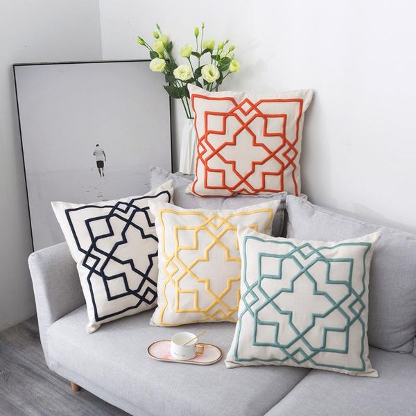 50x50cm cushion cover thicken cotton linen geometric embroidery sofa bedroom pillowcase car seat lumbar cushion/decorative pillow
50x50cm cushion cover thicken cotton linen geometric embroidery sofa bedroom pillowcase car seat lumbar cushion/decorative pillow