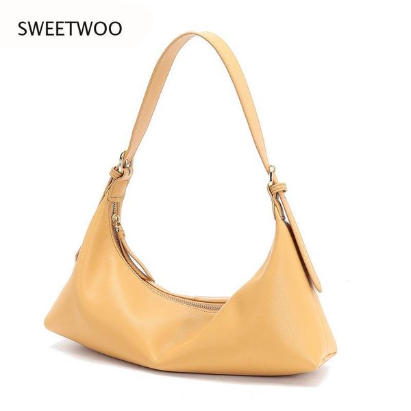 evening bags lady french retro armpit baguette shoulder bag fashion trend women handbag cloud zipper tote soft leather solid color purse
evening bags lady french retro armpit baguette shoulder bag fashion trend women handbag cloud zipper tote soft leather solid color purse