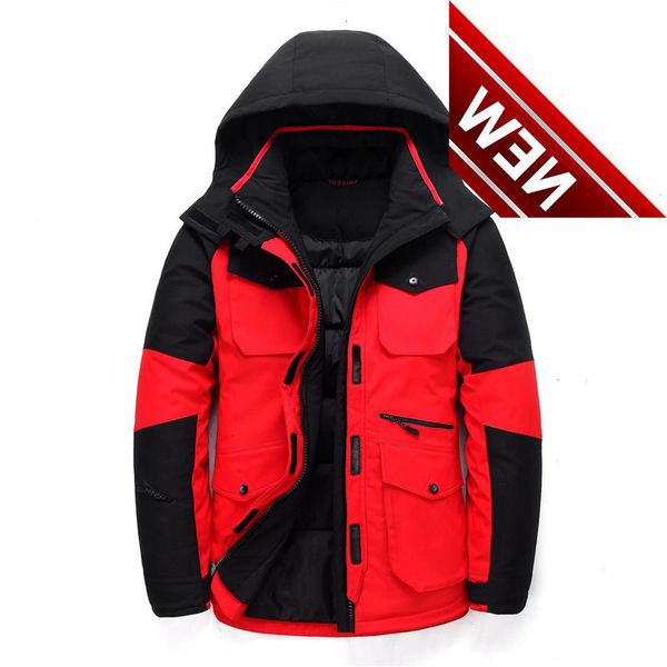 baidafei 90% white duck down women and men's winter warm hooded jacket fashion length jackets male outwear, Black
baidafei 90% white duck down women and men's winter warm hooded jacket fashion length jackets male outwear, Black