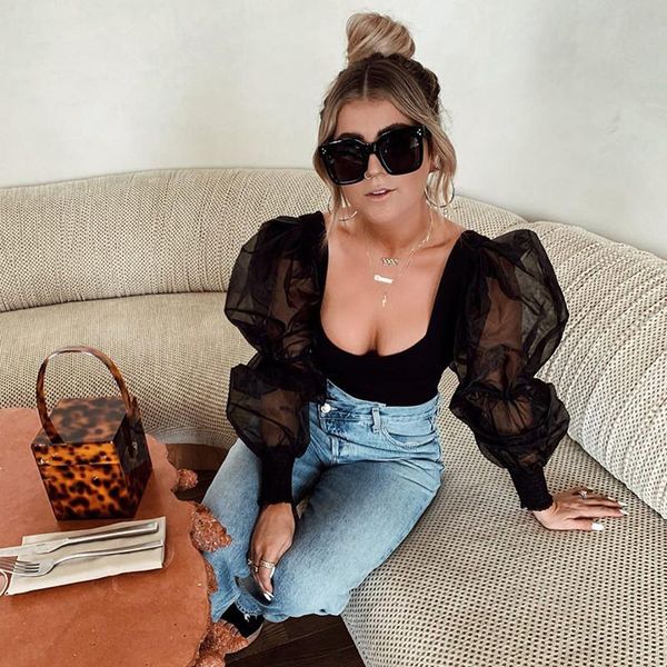 women's jumpsuits & rompers women bodycon bandage jumpsuit puff sleeve bodysuit leotard romper blouse short, Black;white
women's jumpsuits & rompers women bodycon bandage jumpsuit puff sleeve bodysuit leotard romper blouse short, Black;white