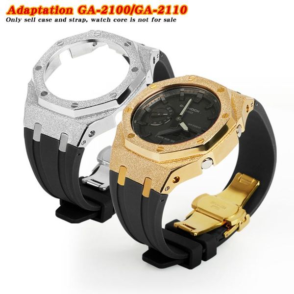 watch bands the third generation of modified accessories ga-2100 ga2110 watchband bezel metal watchcase 316l stainless steel acces, Black;brown
watch bands the third generation of modified accessories ga-2100 ga2110 watchband bezel metal watchcase 316l stainless steel acces, Black;brown
