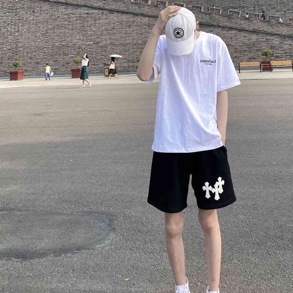 crosin summer capris men's thin quick drying large underpants casual cross print beach pants spirit boy shorts, White;black
crosin summer capris men's thin quick drying large underpants casual cross print beach pants spirit boy shorts, White;black