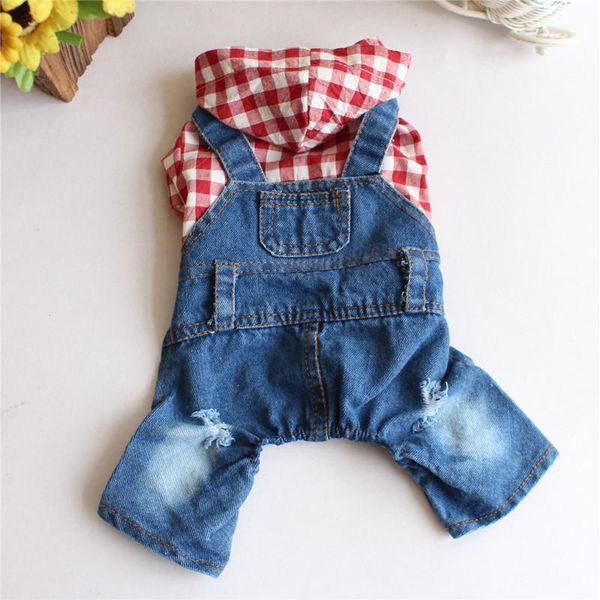 dog apparel fashion jeans with plaid clothes for small gogs spring autumn pet clothing puppy denim supplies
dog apparel fashion jeans with plaid clothes for small gogs spring autumn pet clothing puppy denim supplies