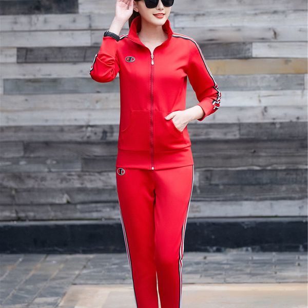 women's jackets female sports exercise set for spring and fall, student slim t-shirt with sweatshirt pattern, teenage girls, black, red, Black;brown
women's jackets female sports exercise set for spring and fall, student slim t-shirt with sweatshirt pattern, teenage girls, black, red, Black;brown