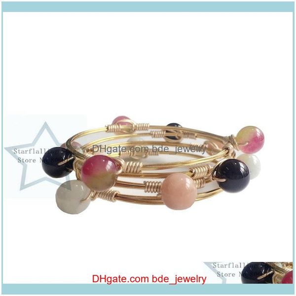 charm jewelrycharm bracelets western style women concise handmade natural stone gold copper wire wrap bangle jewelry drop delivery 2021 ofyj, Golden;silver
charm jewelrycharm bracelets western style women concise handmade natural stone gold copper wire wrap bangle jewelry drop delivery 2021 ofyj, Golden;silver