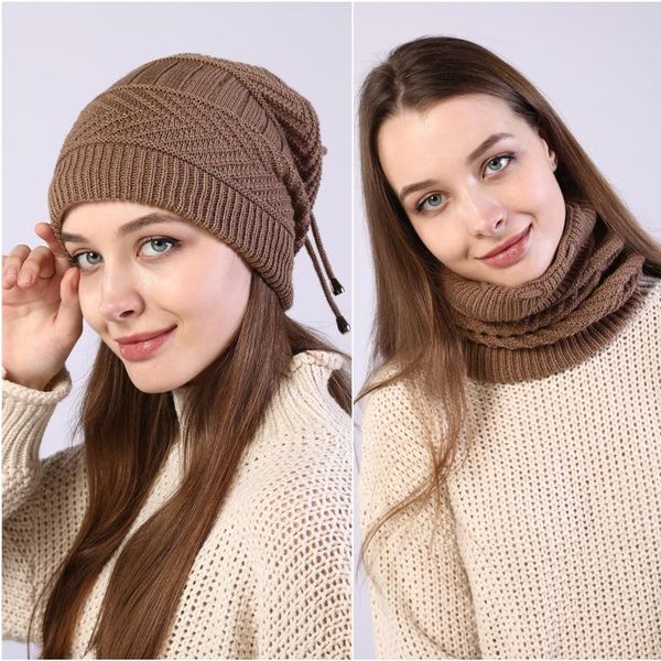 beanies fashion women stretchy knitted skullies hat solid snood scarf warm beanie for womem autumn winter female cap
beanies fashion women stretchy knitted skullies hat solid snood scarf warm beanie for womem autumn winter female cap