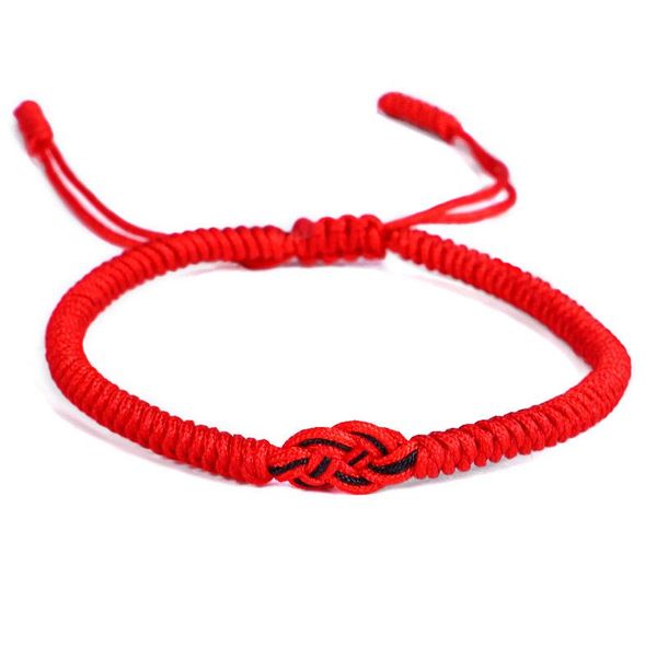 charm bracelets romantic red/black rope knot bracelet for couple adjustable hand jewelry valentine's day gift drop, Golden;silver
charm bracelets romantic red/black rope knot bracelet for couple adjustable hand jewelry valentine's day gift drop, Golden;silver