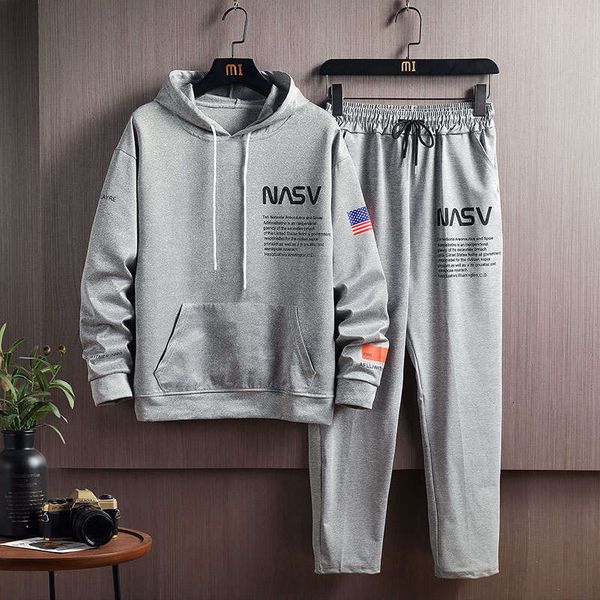 one casual men's tracksuits suit sportswear running korean handsome 2021 fashion brand with spring and autumn, Gray
one casual men's tracksuits suit sportswear running korean handsome 2021 fashion brand with spring and autumn, Gray