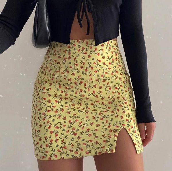 skirts 2021 women summer split floral print skirt ladies fashion slim midi for party shopping daily wear, Black
skirts 2021 women summer split floral print skirt ladies fashion slim midi for party shopping daily wear, Black