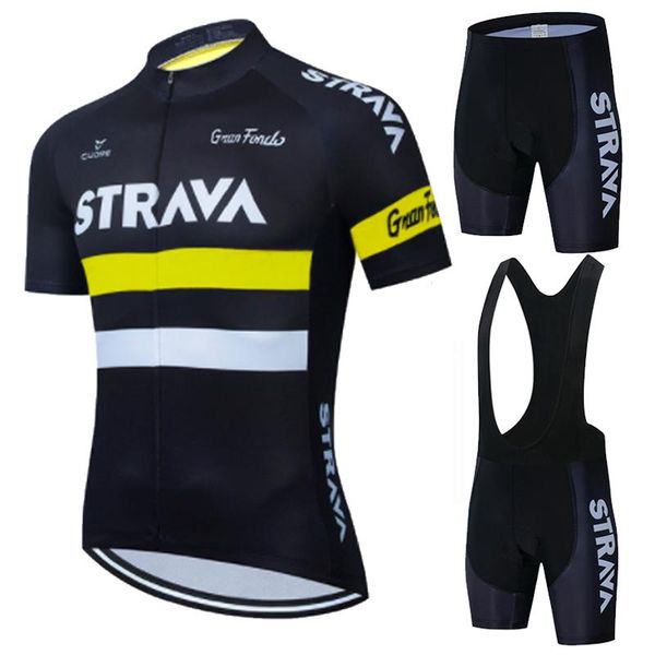 racing sets 2021 men strava cycling jersey set summer breathable bicucle clothing ciclismo clothes short sleeve sports kit camisas, Black;blue 
racing sets 2021 men strava cycling jersey set summer breathable bicucle clothing ciclismo clothes short sleeve sports kit camisas, Black;blue