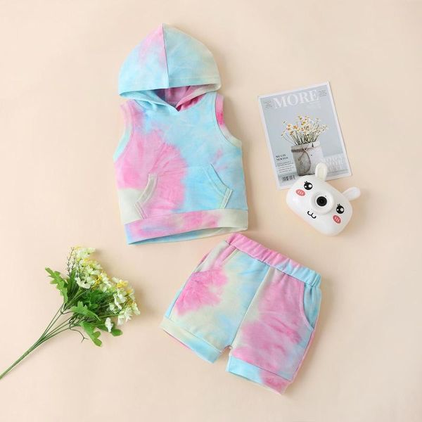 clothing sets summer toddler baby girl clothes set sleeveless rainbow tie-dyed printed hoodie +shorts outfits ropa bebes#30, White
clothing sets summer toddler baby girl clothes set sleeveless rainbow tie-dyed printed hoodie +shorts outfits ropa bebes#30, White