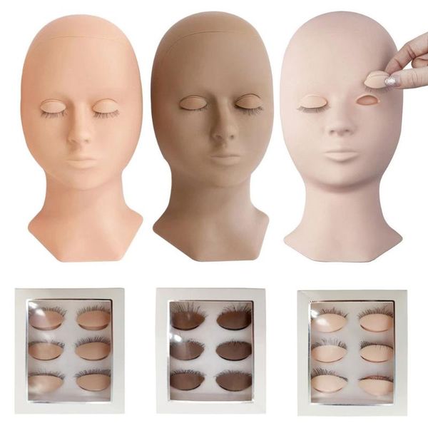 false eyelashes eyelash extension supplies lashes mannequin training tools model head replaced for makeup practice lash graft accessories
false eyelashes eyelash extension supplies lashes mannequin training tools model head replaced for makeup practice lash graft accessories