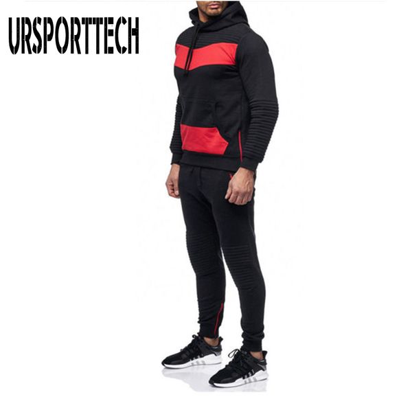 tracksuit men set patchwork hoodies set man pullover hoodies and sweatpants male work out jogging suit gym clothing, Gray
tracksuit men set patchwork hoodies set man pullover hoodies and sweatpants male work out jogging suit gym clothing, Gray