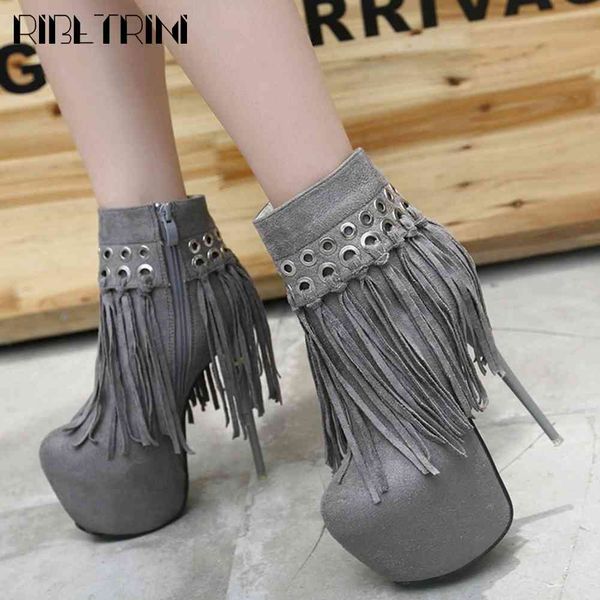 boots girl flock fringe party clubwear shoes platform ankle women designer autumn boots, Black
boots girl flock fringe party clubwear shoes platform ankle women designer autumn boots, Black