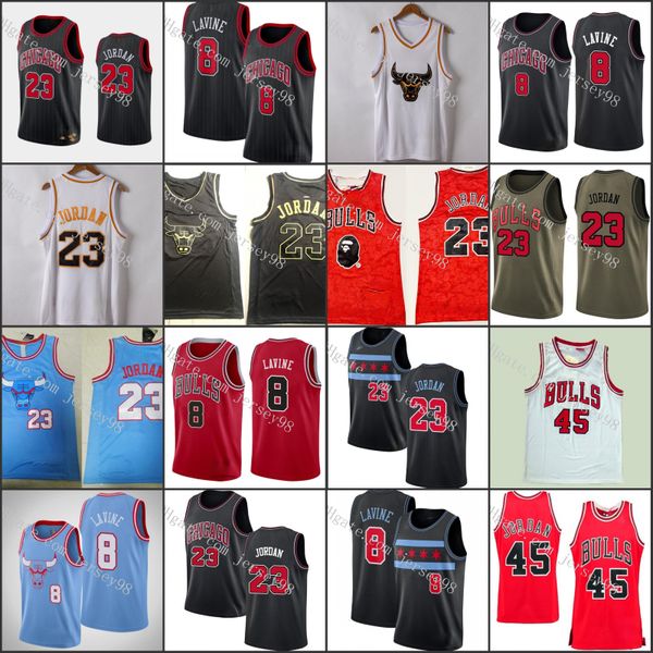 chicago bulls men 8 lavine wendell 45 denzel valentine 23 michael jor dan white basketball jerseys, Black
chicago bulls men 8 lavine wendell 45 denzel valentine 23 michael jor dan white basketball jerseys, Black