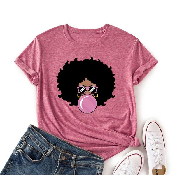 women's t-shirt summer women short sleeve casual streetwear t-shirts blowing bubbles graphic tee shirts female loose clothes, White
women's t-shirt summer women short sleeve casual streetwear t-shirts blowing bubbles graphic tee shirts female loose clothes, White