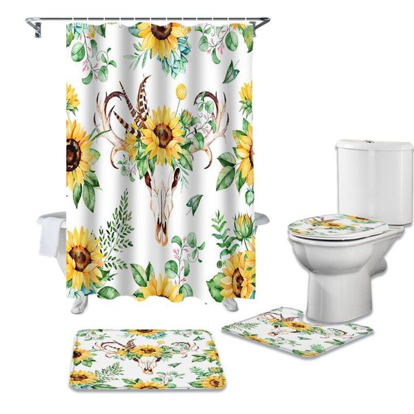 shower curtains 4pcs/set sunflower feathers leaves curtain waterproof bathroom toilet cover mat non-slip rug set bathtub decor
shower curtains 4pcs/set sunflower feathers leaves curtain waterproof bathroom toilet cover mat non-slip rug set bathtub decor