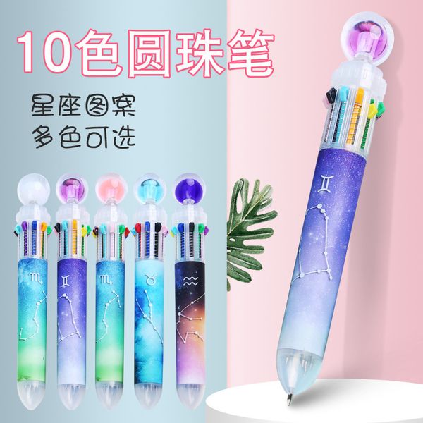 creative korean multi-function visual multi-color ball point pen candy 12 constellation color push, Blue;orange
creative korean multi-function visual multi-color ball point pen candy 12 constellation color push, Blue;orange