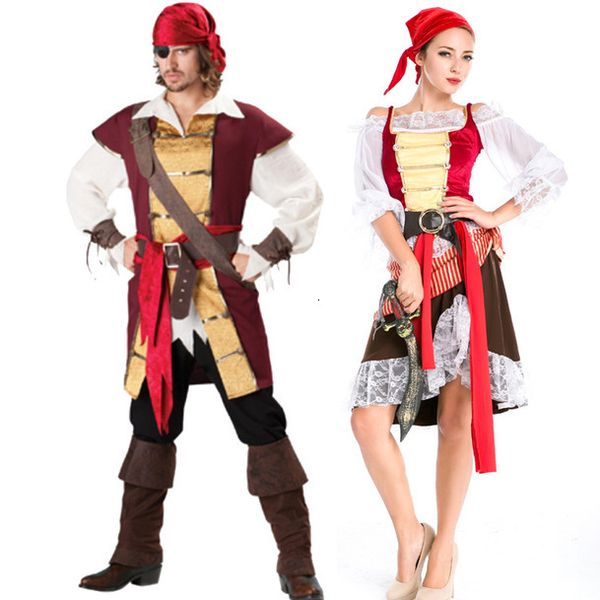 1 cosplay halloween costume performance costume pirate character costume couple male and female pirates_rw, Black;red
1 cosplay halloween costume performance costume pirate character costume couple male and female pirates_rw, Black;red