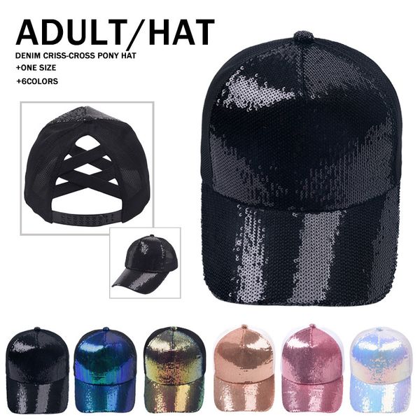 solid color ponytail hat with sequins crossed tidal sun-shading cap baseball caps for women fashion accessories, Blue;gray
solid color ponytail hat with sequins crossed tidal sun-shading cap baseball caps for women fashion accessories, Blue;gray
