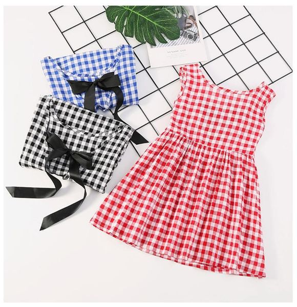 girl's dresses toddler kids bow plaid princess dress baby girl casual summer cotton party infantil clothes nuovo, Red;yellow
girl's dresses toddler kids bow plaid princess dress baby girl casual summer cotton party infantil clothes nuovo, Red;yellow