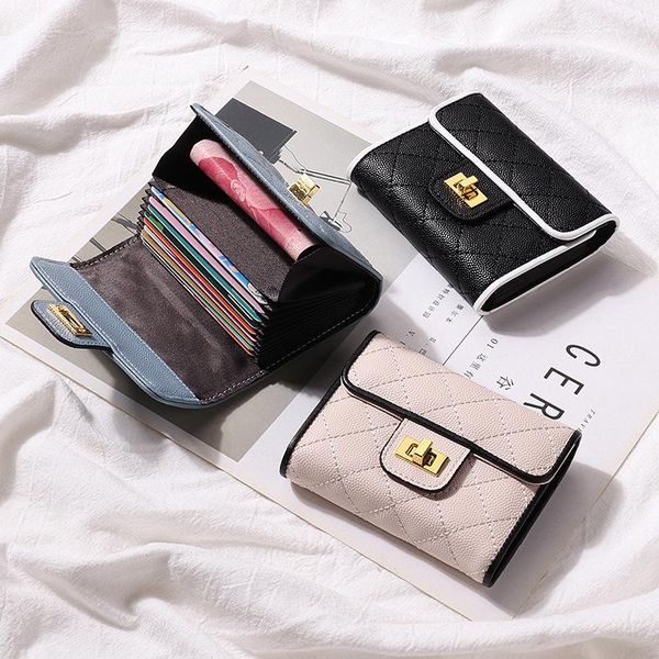 caviar women card holder genuine leather designer cowhide ladies credit id bank case money coin purse pockets short wallet holders, Brown;gray
caviar women card holder genuine leather designer cowhide ladies credit id bank case money coin purse pockets short wallet holders, Brown;gray