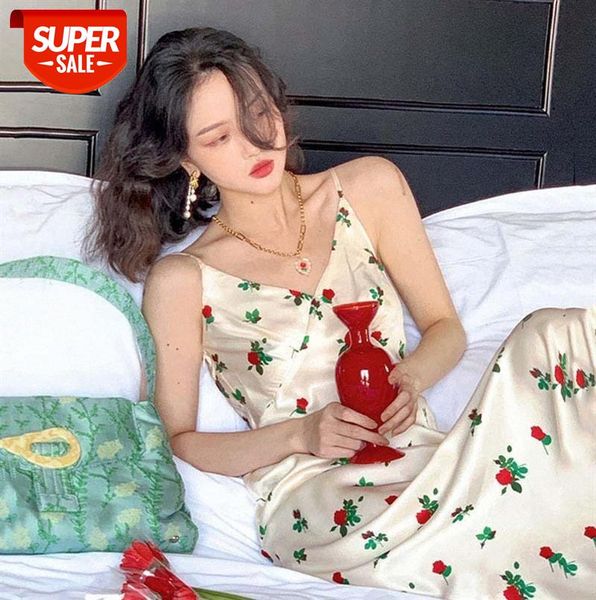 wine noon french retro female rose print chiffon dress v-neck open back slim suspender skirt #p50l, Black;gray
wine noon french retro female rose print chiffon dress v-neck open back slim suspender skirt #p50l, Black;gray