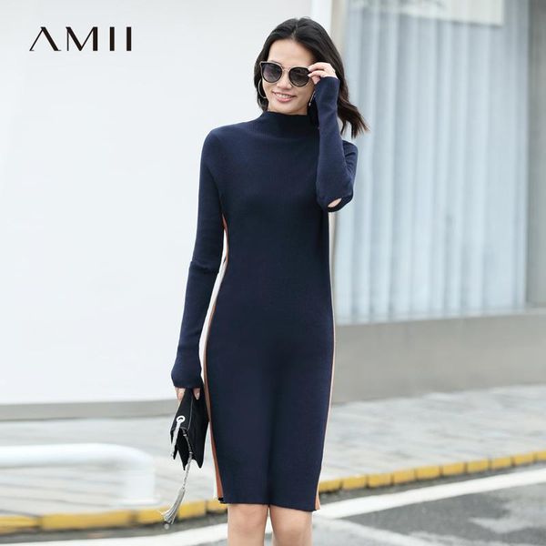 casual dresses amii woolen sweater women autumn causal wool patchwork stripe turtleneck female bodycon 11840290, Black;gray
casual dresses amii woolen sweater women autumn causal wool patchwork stripe turtleneck female bodycon 11840290, Black;gray