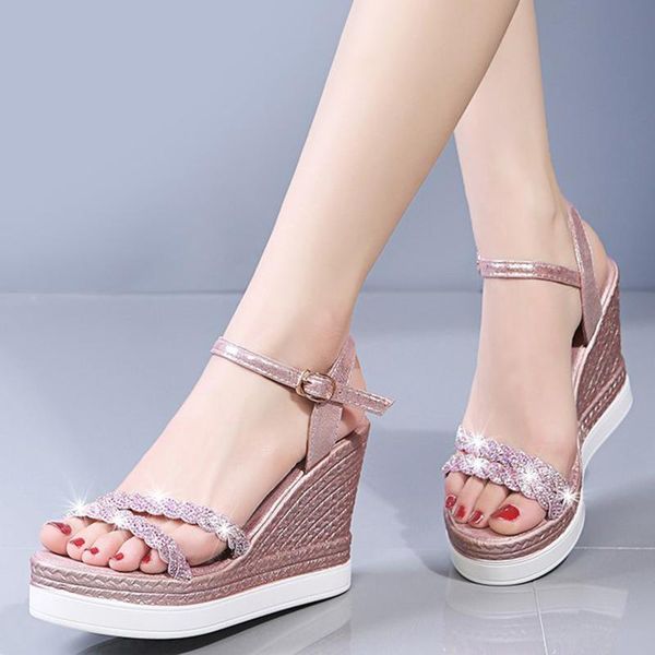 sandals women ladies 2021 fashion crystal rhinestone open toe wedges platforms high heels shoes party casual summer, Black
sandals women ladies 2021 fashion crystal rhinestone open toe wedges platforms high heels shoes party casual summer, Black