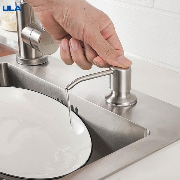 liquid soap dispenser ula stainless steel 250ml kitchen hand sanitizer sink detergent pump storage holder pe bottle
liquid soap dispenser ula stainless steel 250ml kitchen hand sanitizer sink detergent pump storage holder pe bottle