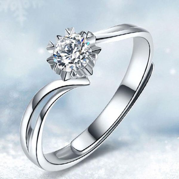 wedding rings snowflake adjustable copper plated silver women ring openresizeable crystal engagement finger jewelry wholesale, Slivery;golden
wedding rings snowflake adjustable copper plated silver women ring openresizeable crystal engagement finger jewelry wholesale, Slivery;golden
