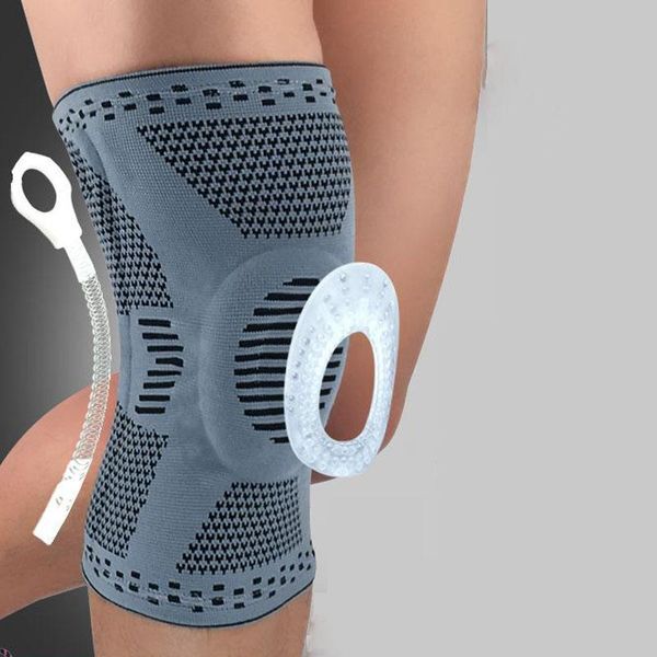 elbow & knee pads wanayou 1 pc protector outdoor sports basketball protection running fitness silicone spring support, Black;gray
elbow & knee pads wanayou 1 pc protector outdoor sports basketball protection running fitness silicone spring support, Black;gray
