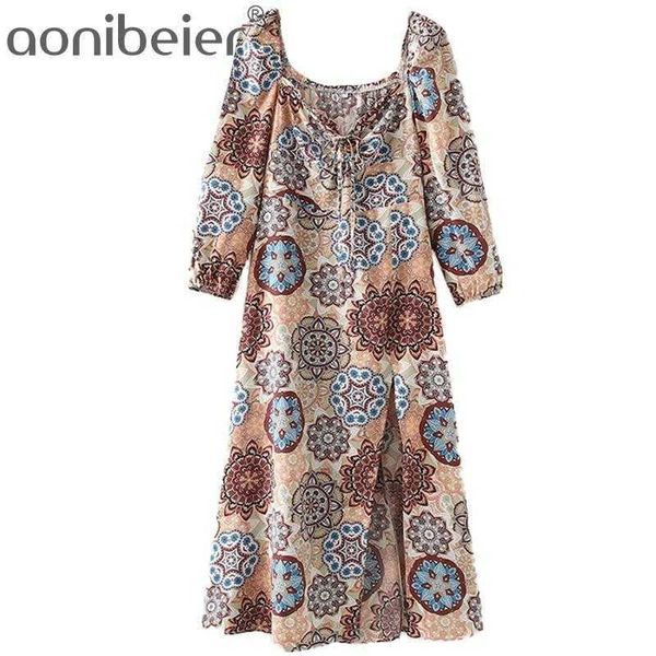 vintage totem print summer puff sleeve drawstring tie neck women casual beach dress split front a-line midi 210604, Black;gray
vintage totem print summer puff sleeve drawstring tie neck women casual beach dress split front a-line midi 210604, Black;gray