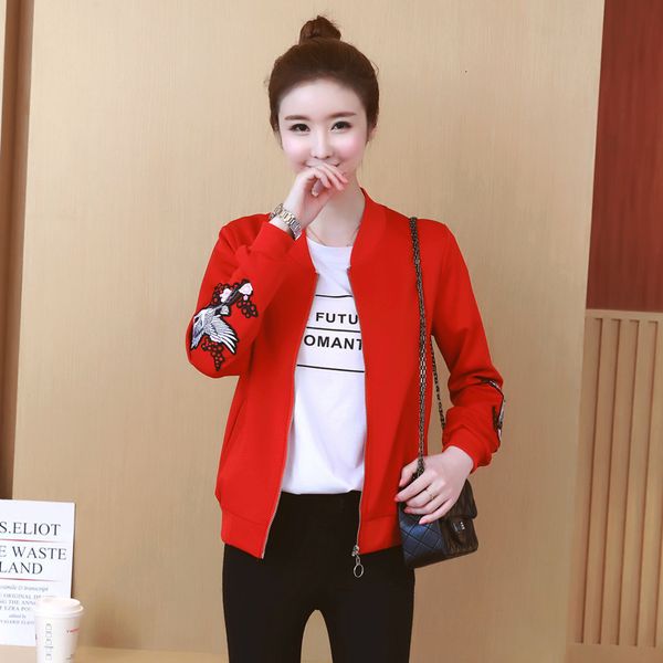 casual dresses spring baseball jacket women korean fashion embroidery short ladies jacket coats female loose student streetwear 7f, Black;gray
casual dresses spring baseball jacket women korean fashion embroidery short ladies jacket coats female loose student streetwear 7f, Black;gray