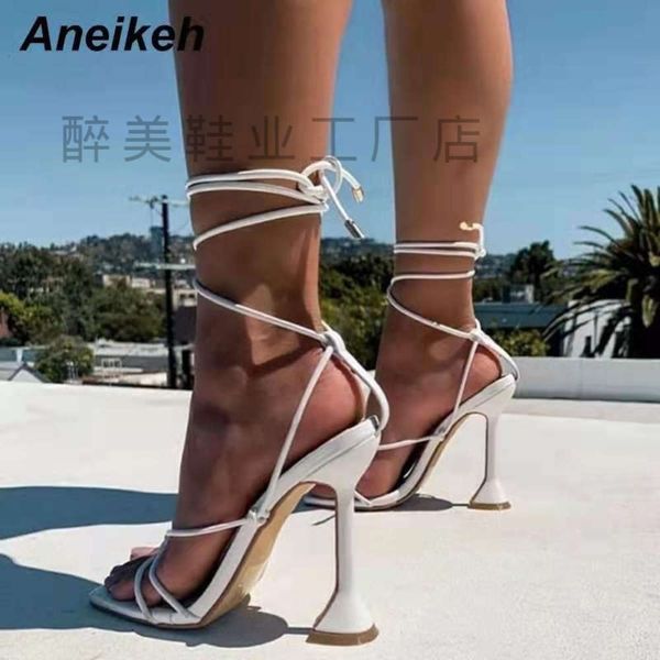 fashion square head open toe bandage roman wine glass heel high-heeled sandals women, Black
fashion square head open toe bandage roman wine glass heel high-heeled sandals women, Black